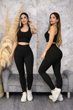 CONJUNTO LEGUINS CROP TOP LARGO RF 470