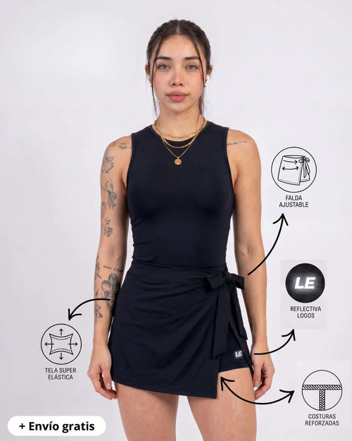 ENTERIZO VESTIDO ESSENTIALS SIN MANGAS | LUSIAN REF.1167