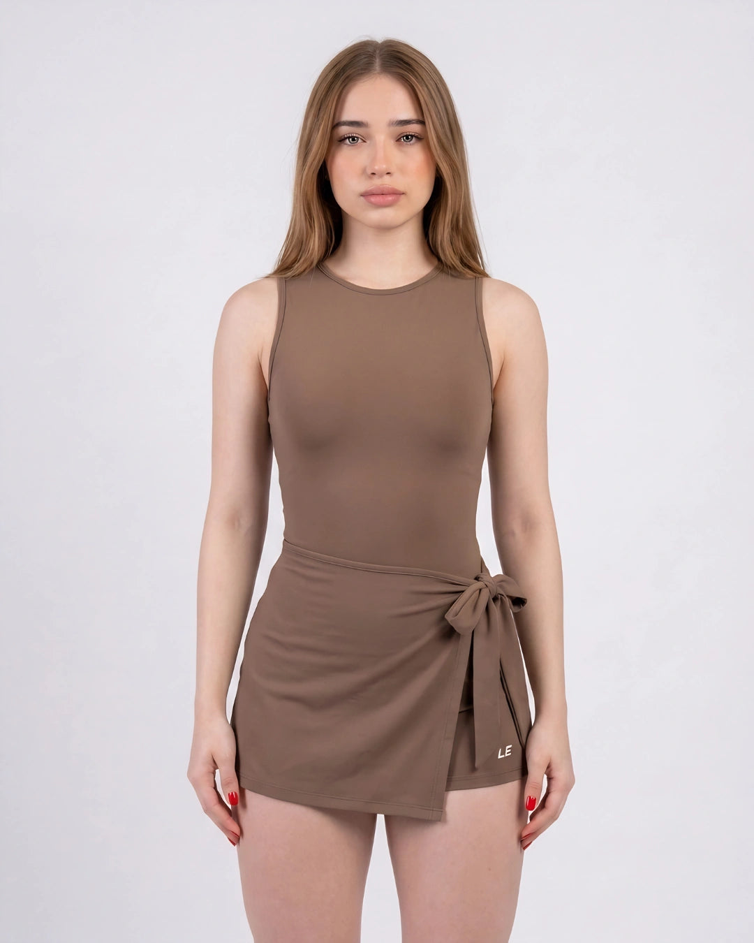 ENTERIZO VESTIDO ESSENTIALS SIN MANGAS | LUSIAN REF.1167