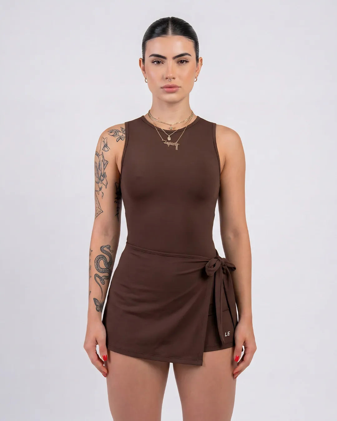 ENTERIZO VESTIDO ESSENTIALS SIN MANGAS | LUSIAN REF.1167