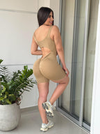 ENTERIZO ESQUELETO CORTO PUSH UP